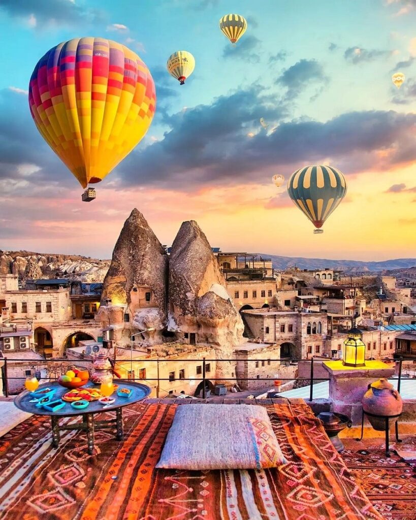cappadocia air balloon amazing tour turki afiyah tour & travel
